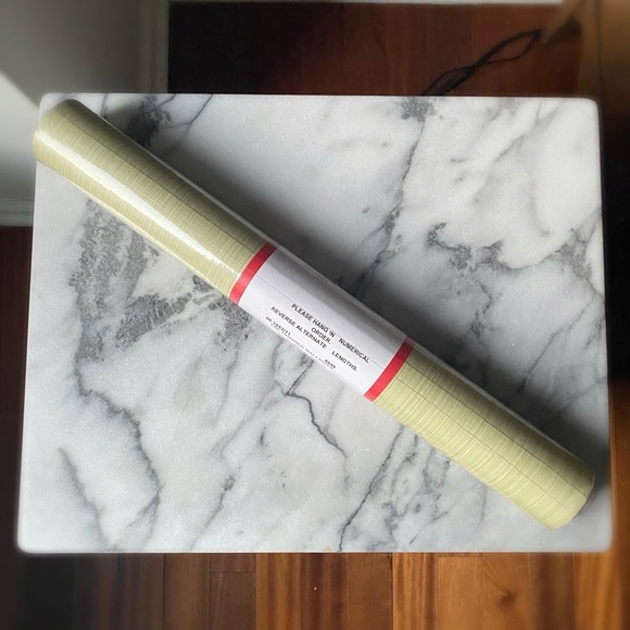 Brunschwig Fils Chartwell Jaspe Wallpaper Double Roll 11 Yards x 21” Celadon VTG - Picture 6 of 6